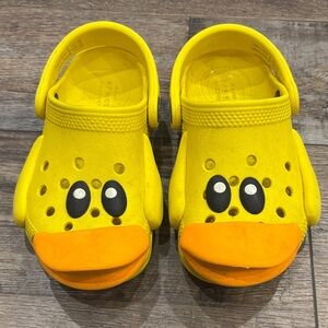 I Am Rubber Ducky Toddler Crocs